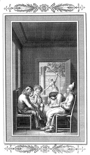 view Mental patients, 19th century, Matthias Claudius