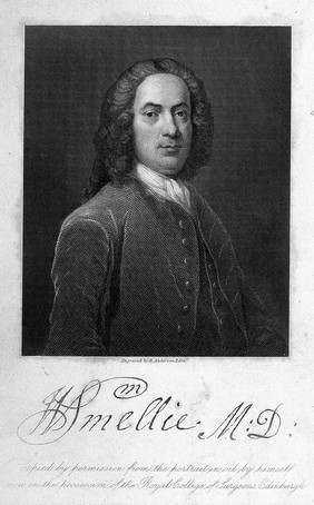 William Smellie. Line engraving by R. Anderson after himself.