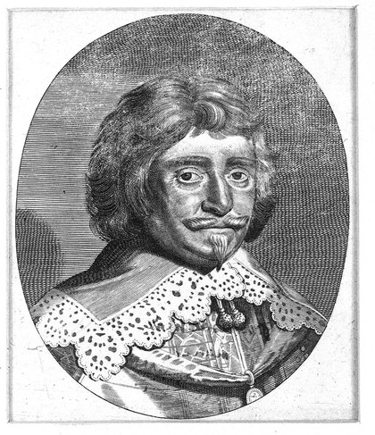 Angelo Sala. Line engraving.