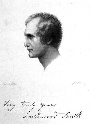 Thomas Southwood Smith. Stipple engraving by J. C. Armytage after Margaret Gillies.