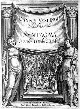 Syntagma anatomicum. Locis plurimis actum, emendatum ... / [Johann Vesling].