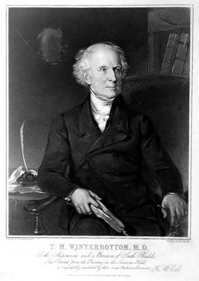 Thomas Masterman Winterbottom. Mezzotint by W. O. Geller after R. Elliott.