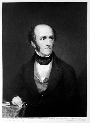 view James Arthur Wilson. Mezzotint by W. Walker, 1852, after E. Walker.