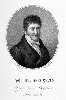 Leopold Anton Goelis (Gölis). Stipple engraving by F.X. Stoeber after E. F. Leybold.