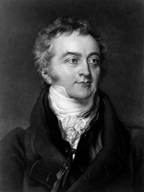 Thomas Young. Mezzotint by G.R. Ward after Sir T. Lawrence.