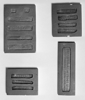 view Oculist stamps or seals.