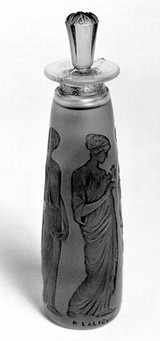 Perfume bottle, Lalique, c. 1910