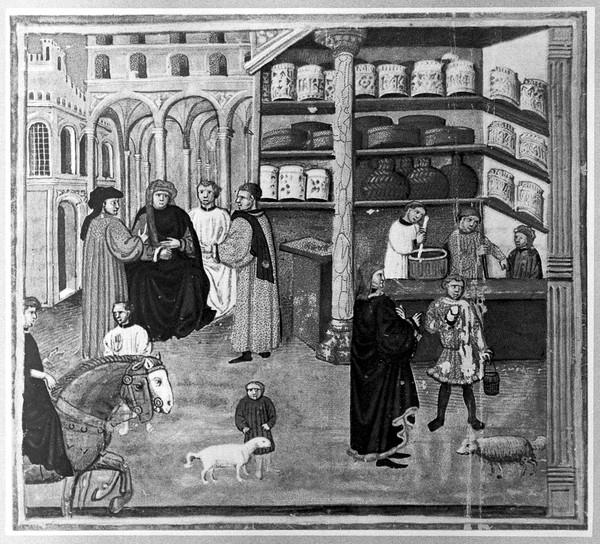 Avicenna Expounding Pharmacy to his Pupils