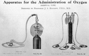 view Appuratus for administering oxygen.