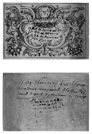 view Spanish trade cards. On the reverse of this appears a prescription for Laudanum liquid of Sydenham.