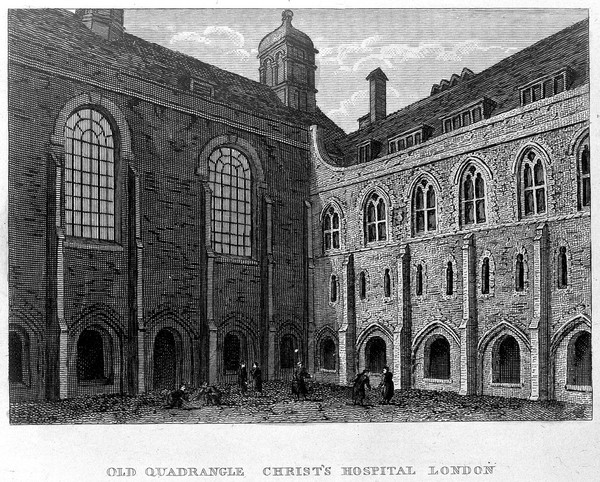 Quadrangle of Christ's Hospital.