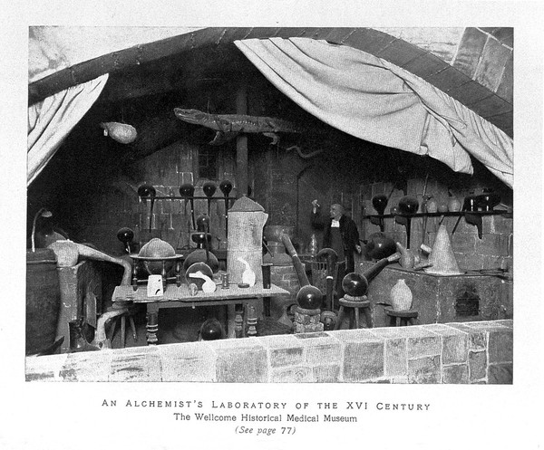 Reconstruction of 16th C Laboratory