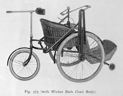 The Rotary invalid tricycle.