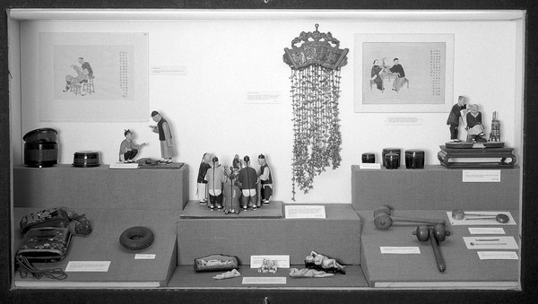 Museum objects from exhibition-various.1972-3