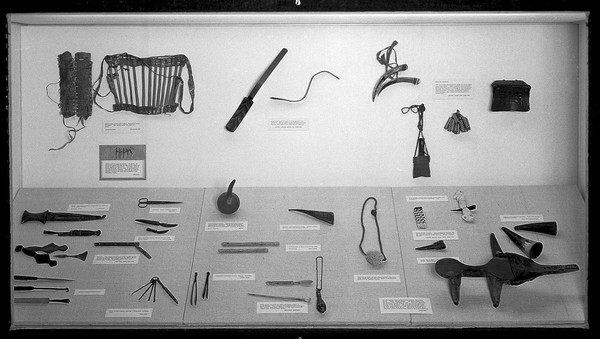 Museum objects from exhibition-various.1972-3