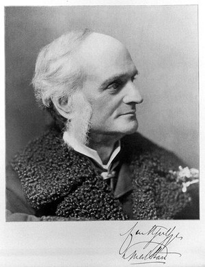 view Portrait of Ernest Hart, 19thC