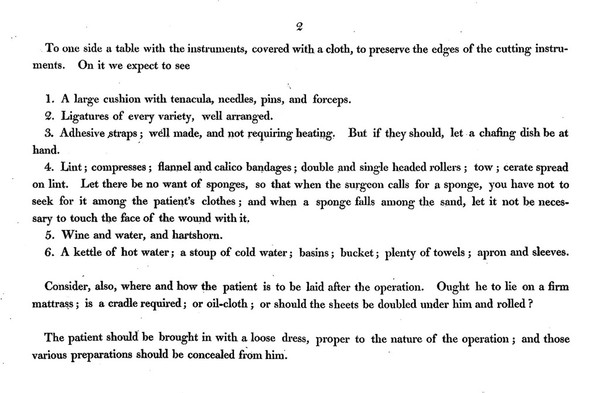 page 2 "Illustrations of the Great Operations of Surgery", 1820