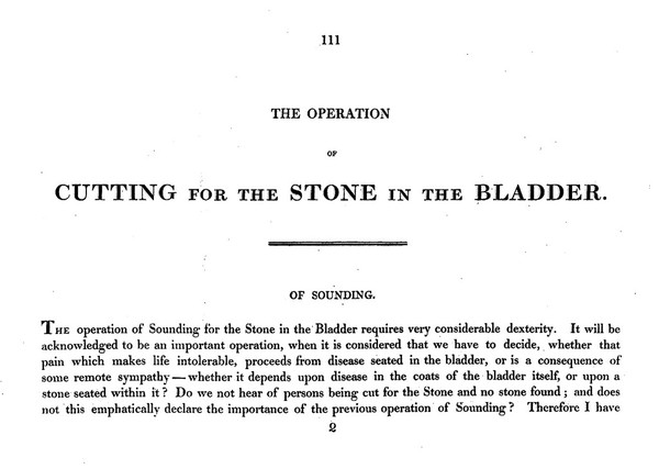 page 111 "Illustrations of the Great Operations of Surgery", 1820