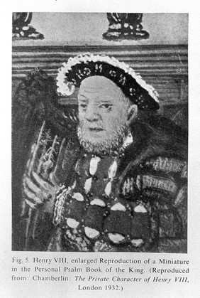 Portraits and letters of King Henry VIII