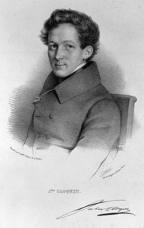 Jules-Germain Cloquet. Lithograph by Z. Belliard.