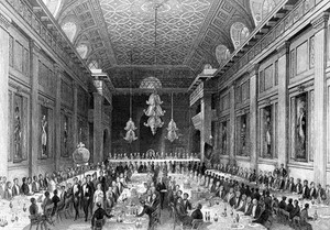 view Dinner of the Royal Humane Society: Freemason's Hall.