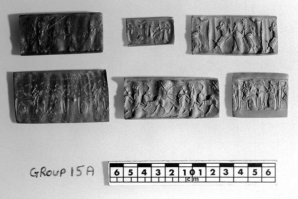 Seals: Egyptian and Syrian, Group 15a