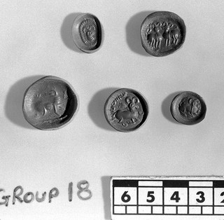 Seals: Egyptian and Syrian, Group 18