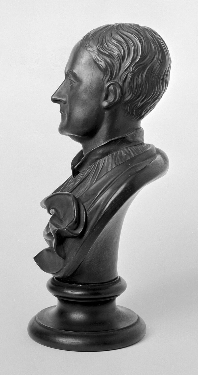 Bust of Sir Isaac Newton; c. 1770, by Josiah Wedgwood
