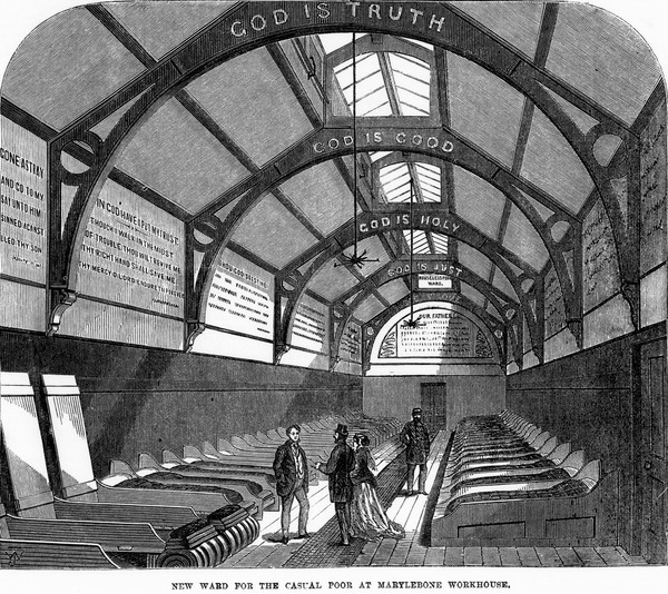 St,. Marylebone. New casual ward for the poor.