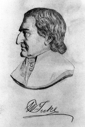 Daniel Hack Tuke. Etching by C. Callet.