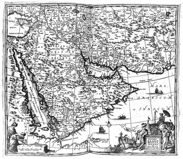 Naukeurige beschryving van Asie: behelsende de gewesten van Mesopotamie, Babylonie, Assyrie, Anatolie, of Klein Asie: beneffens eene volkome beschrijving van gansch Gelukkigh, Woest, en Petreesch of Steenigh Arabie / Vertoont in een bondigh ontwerp van 's lants benamingen, bepalingen, verdeilingen, steden, vlekken, gewassen, dieren, zeden, en aert der inwoonders, bestiering, geschiedenissen en godsdienst, inzonderheit die van d'oude Arabieren, Mahomet en Mahometanen.