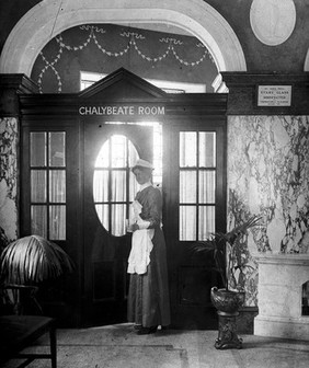 Entrance to Chalybeate room, St. Anne's Well.