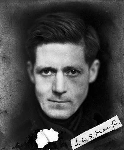 John William Scott Macfie. Photograph.