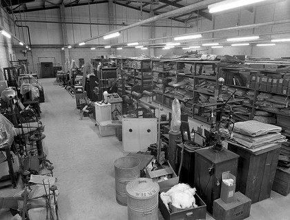 Photograph of the store at Enfield, bay 2 museum