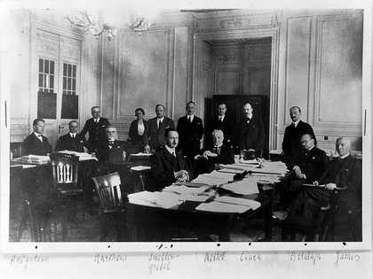 Malaria Commission of the League of Nations. Photograph, 1924.
