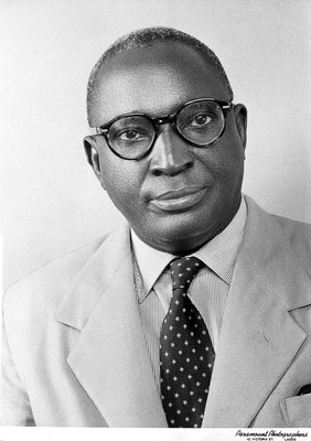 Portrait of S.L.A. Manuwa; director of medical service, Nigeria.