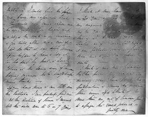 view Manuscript letter from Thomas Dudley to H.H. Hickman, dated 24 Jan. 1847