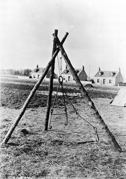 Mortsafe tackle at Invererie, Aberdeenshire.