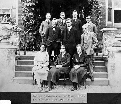 Senior staff of WPRL, Brockwell Hall