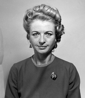 view Photograph of Ruth Hodgkinson, 1975.