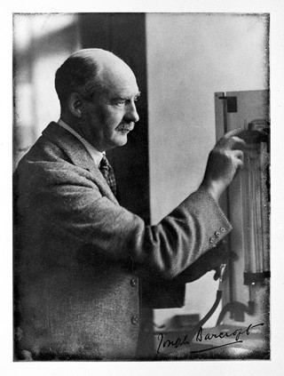 Sir Joseph Barcroft, from a photograph lent by Professor H. Barcroft.