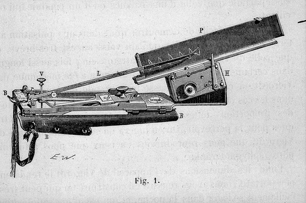 Marey's original's sphygmograph