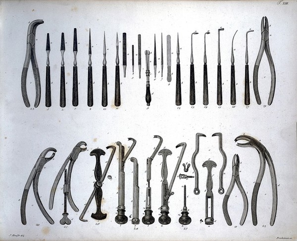 Armamentarium chirurgicum selectum, oder Abbildung und Beschreibung der vorzüglichsten älteren und neueren chirurgischen Instrumente / [Franz Xaver Rudtorffer].