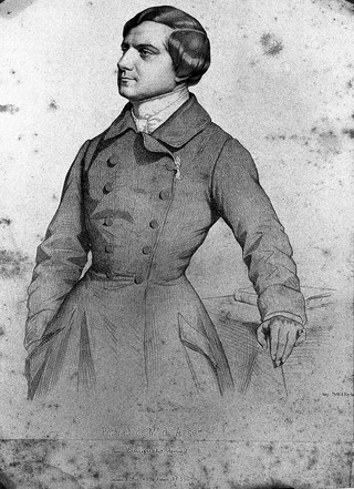Jean Pierre Joseph d'Arcet. Lithograph by J. B. Guignet, the elder.