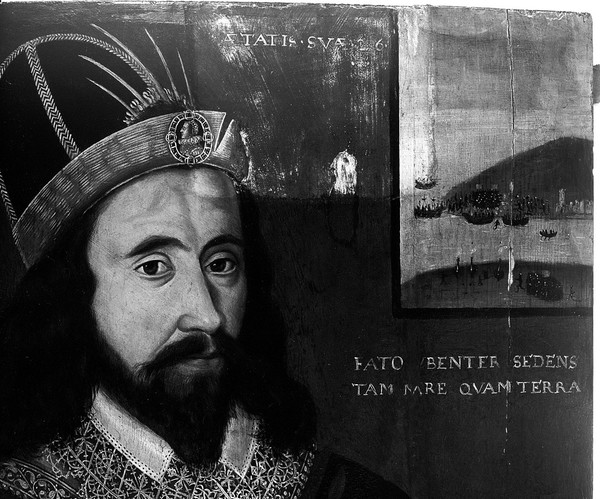 John Honing. Oil painting, after 1585.