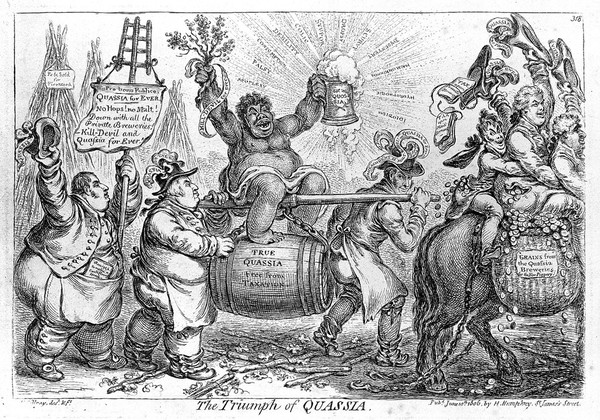 James Gillray, 'The triumph of Quassia'