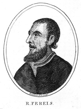 Richard Ferris. Etching by F. Bartolozzi after B. Baron, 1736, after H. Holbein.