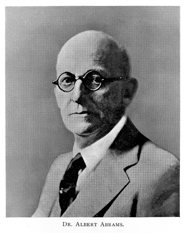 Abrams, Albert, 18631924 Collection