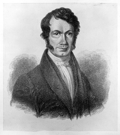 William Beaumont (?). Lithograph.