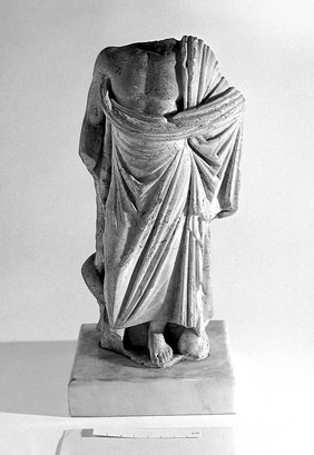 Headless statue of Aesculapius